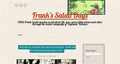 Desktop Screenshot of frankssaladdays.com